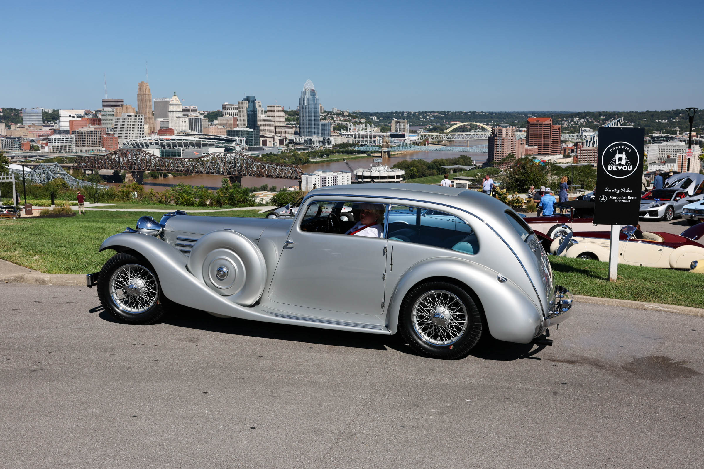 Jim and Lisa Hendrix - 1935 SS Cars Limited SS One Airline Saloon — Best in Show Classic