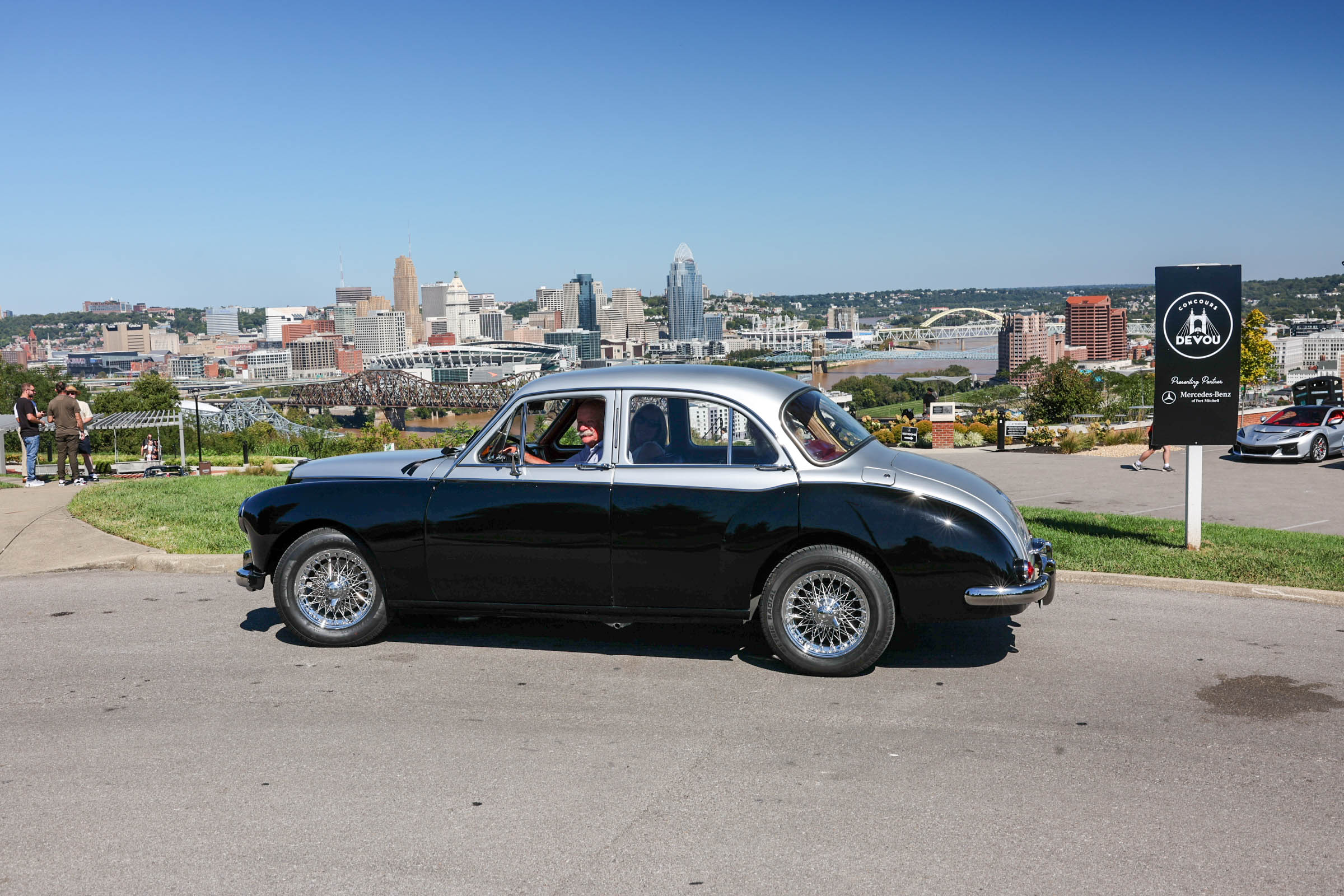 Mike & Sandy Hickman - 1958 MG Magnette ZB Varitone — Spirit of the Open Road